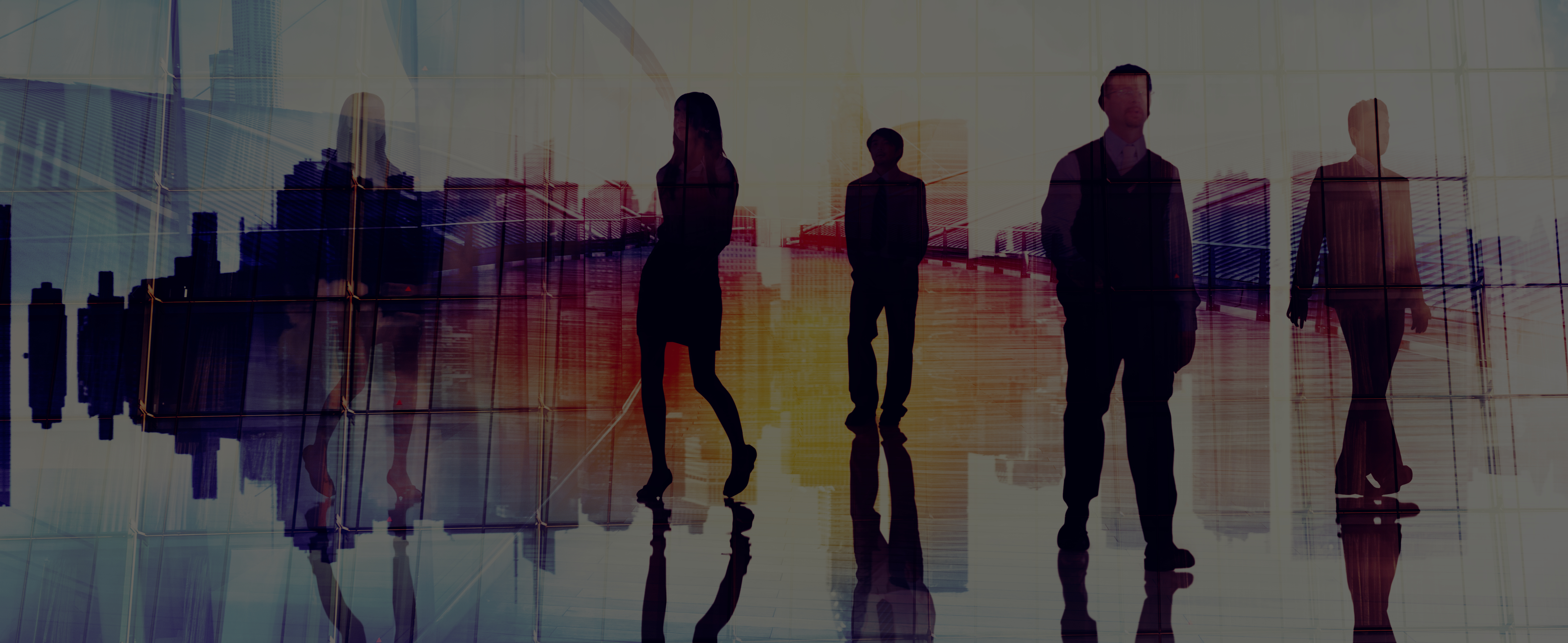 Team working on a large project